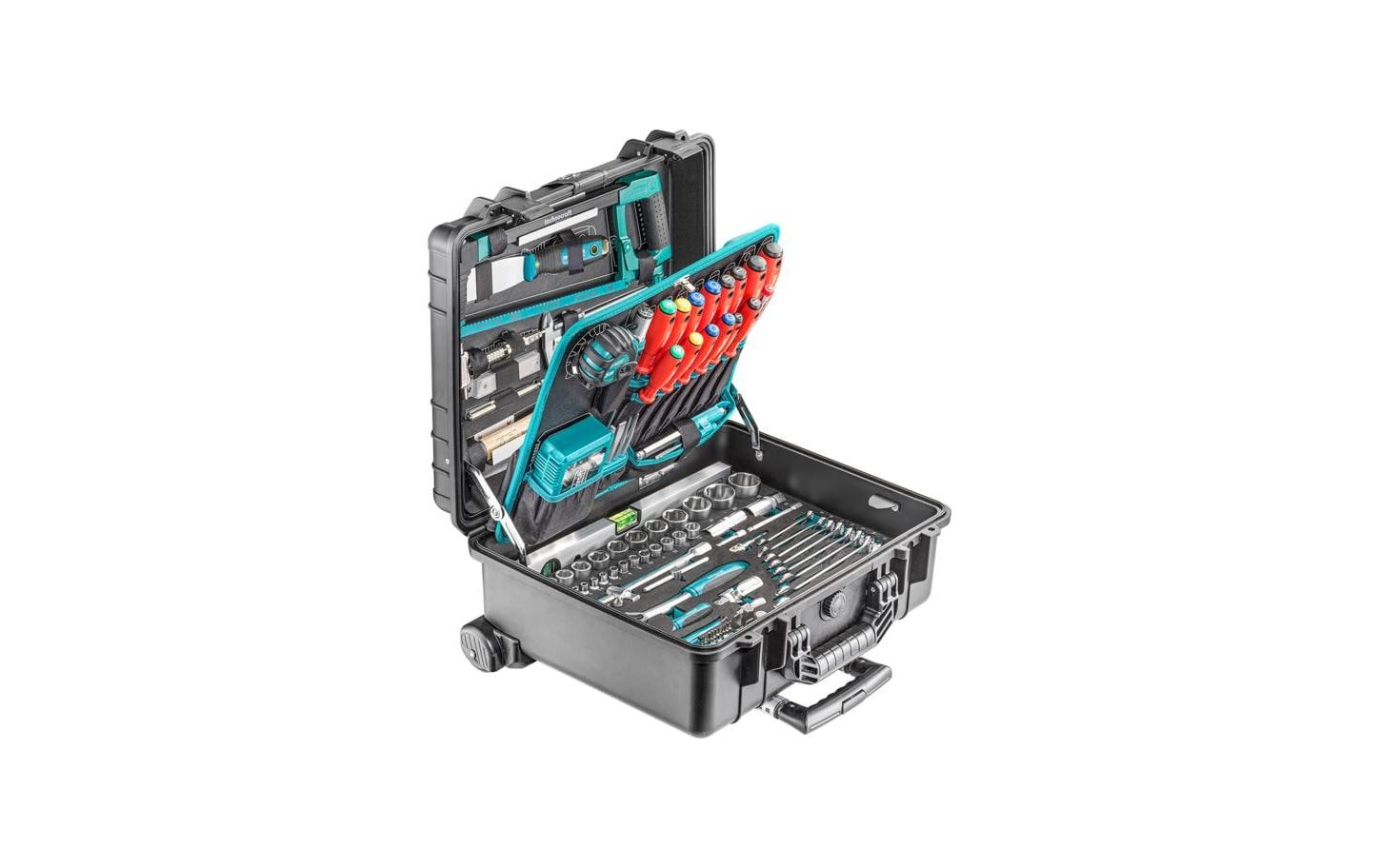Technocraft Werkzeugkoffer Pro Trolley IP65 213-teilig