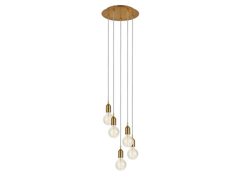 Markslöjd Pendelleuchte Bronx, 5 x E27, max. 60W, Bronze Markslöjd Pendelleuchte Bronx, 5 x E27, max. 60W, Bronze