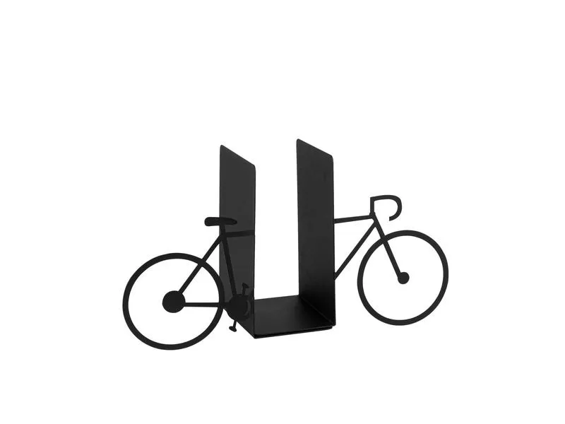 Wallxpert Buchstützen-Set Velo Schwarz Wallxpert Buchstützen-Set Velo Schwarz