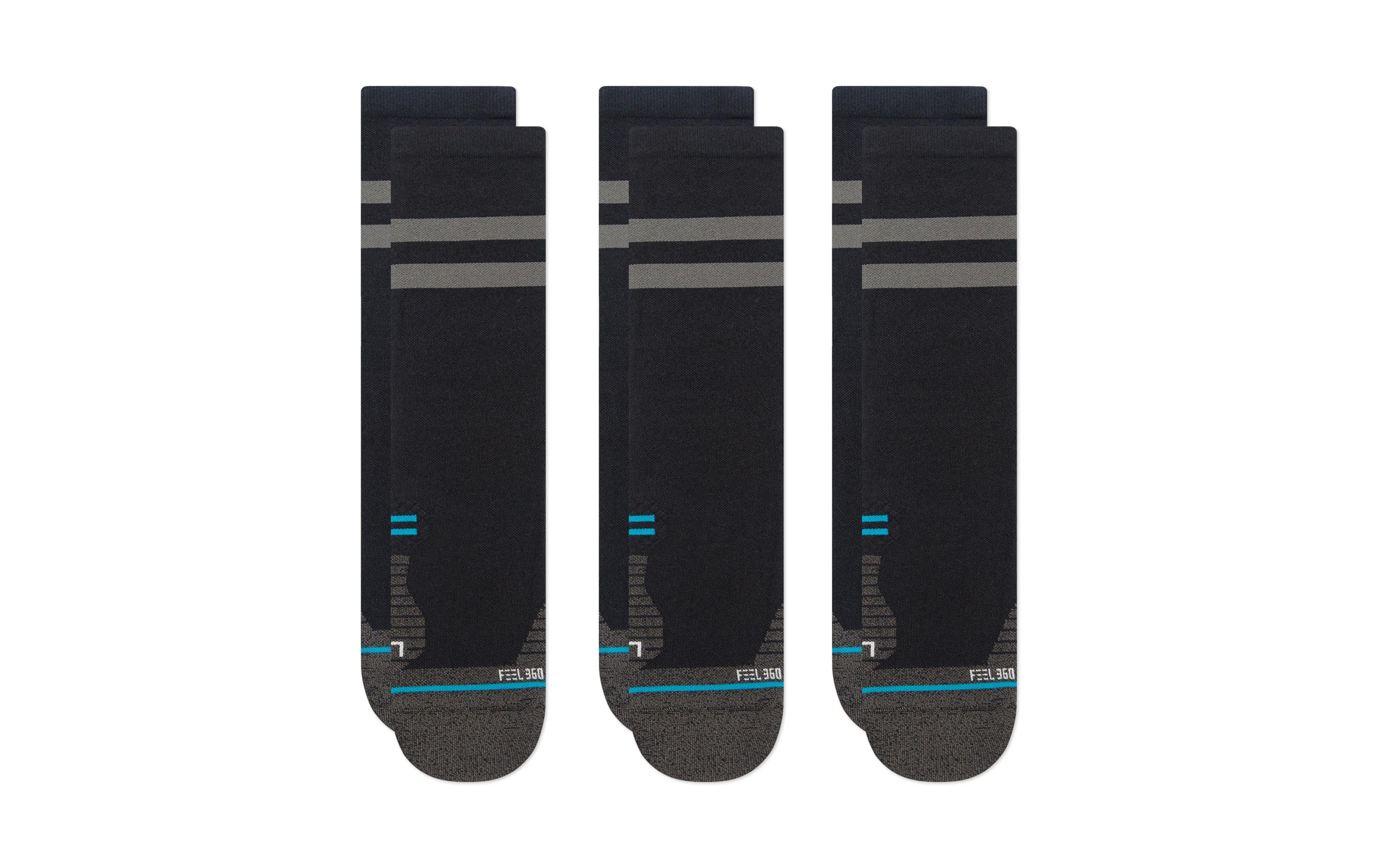 STANCE Socken Franchise UL Crew Schwarz 3er-Pack STANCE Socken Franchise UL Crew Schwarz 3er-Pack