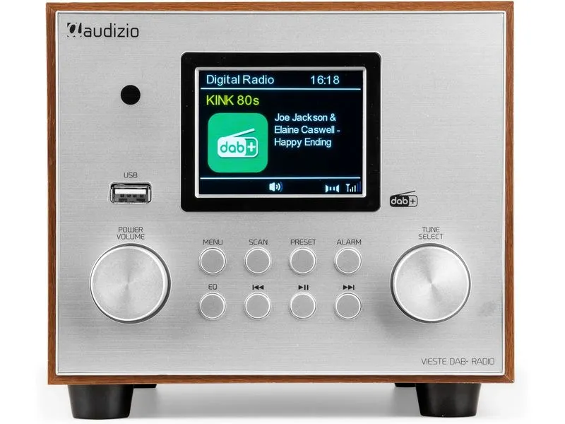 Audizio DAB+ Radio Vieste Silber Audizio DAB+ Radio Vieste Silber
