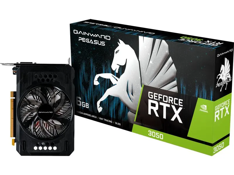 Gainward Grafikkarte GeForce RTX 3050 PEGASUS Gainward Grafikkarte GeForce RTX 3050 PEGASUS