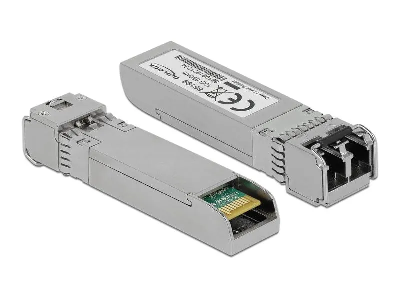 Delock SFP+ Modul 10 GBase-SR MM 850 nm Delock SFP+ Modul 10 GBase-SR MM 850 nm