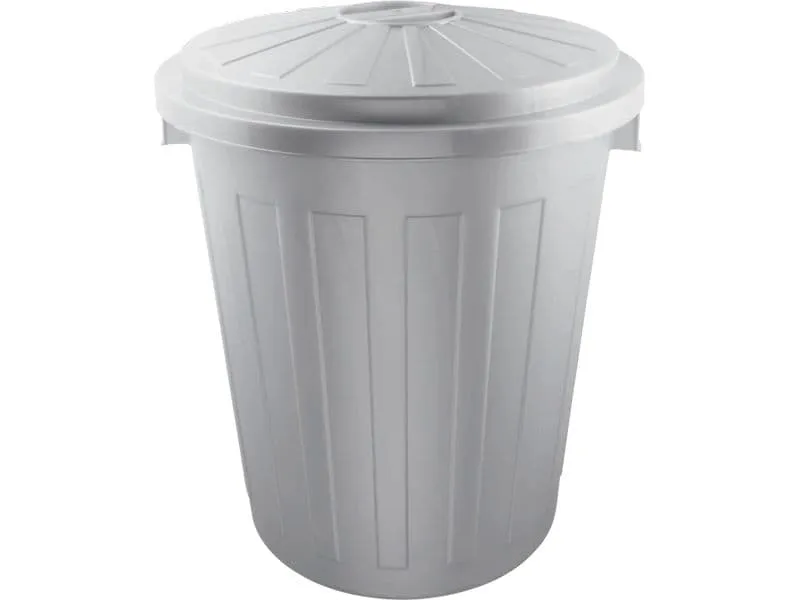 keeeper Abfalleimer Supermax 50 l, light silver