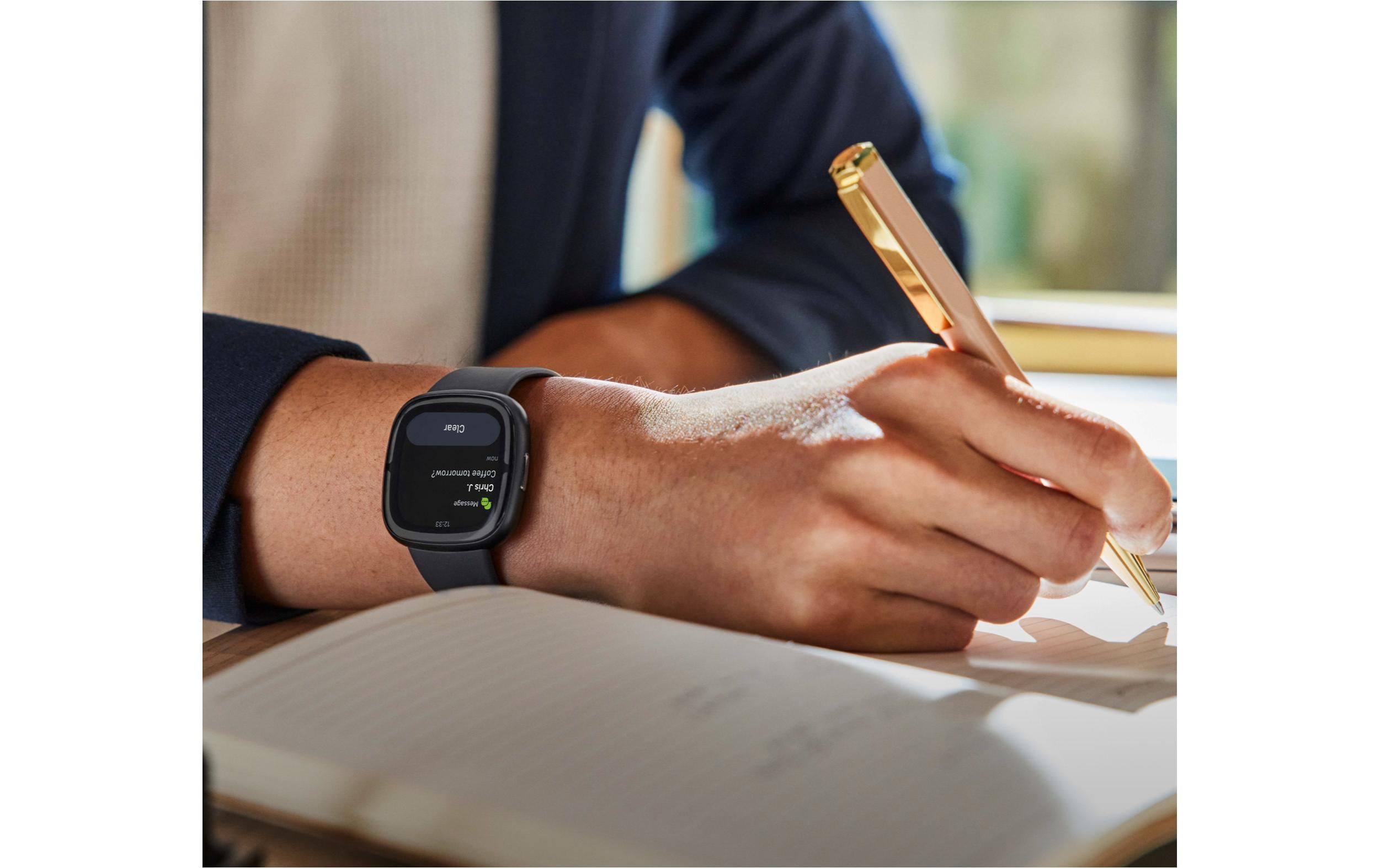 Fitbit Sense 2 Smartwatch Schwarz/Schwarz Fitbit Sense 2 Smartwatch Schwarz/Schwarz