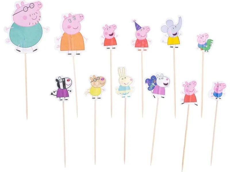 Dr.Oetker Kuchen-Topper Peppa Pig 24 Stück, Mehrfarbig Dr.Oetker Kuchen-Topper Peppa Pig 24 Stück, Mehrfarbig