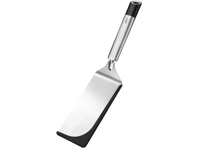 GEFU Pfannenwender Primeline 32.5 cm, Schwarz/Silber