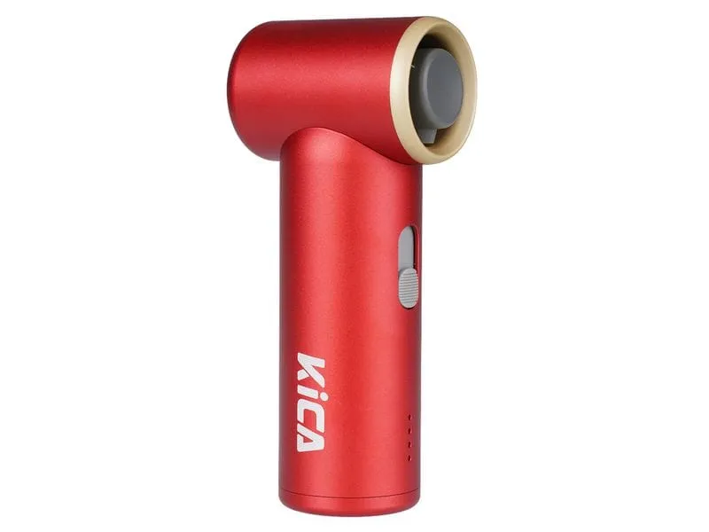 KiCA Jet Fan Mini-Handventilator Rot