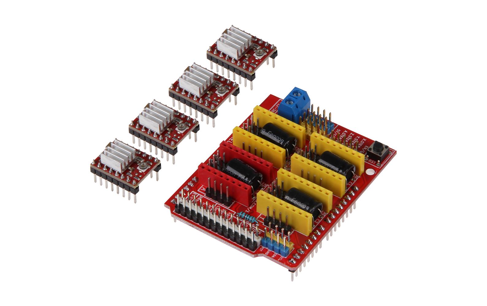 jOY-iT Motor Treiber CNC Controllerboard für Arduino UNO
