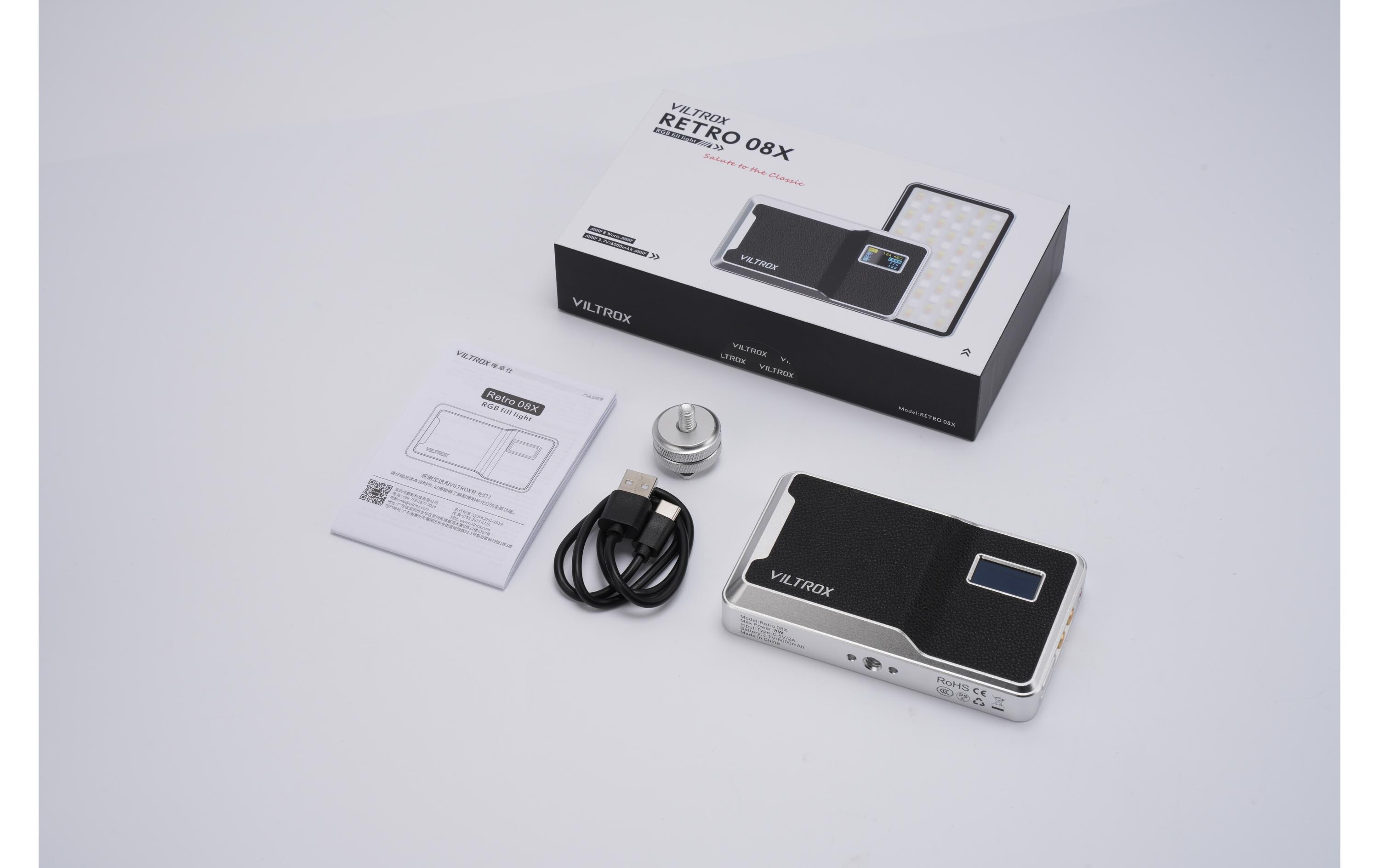 Viltrox Videoleuchte Retro 08X