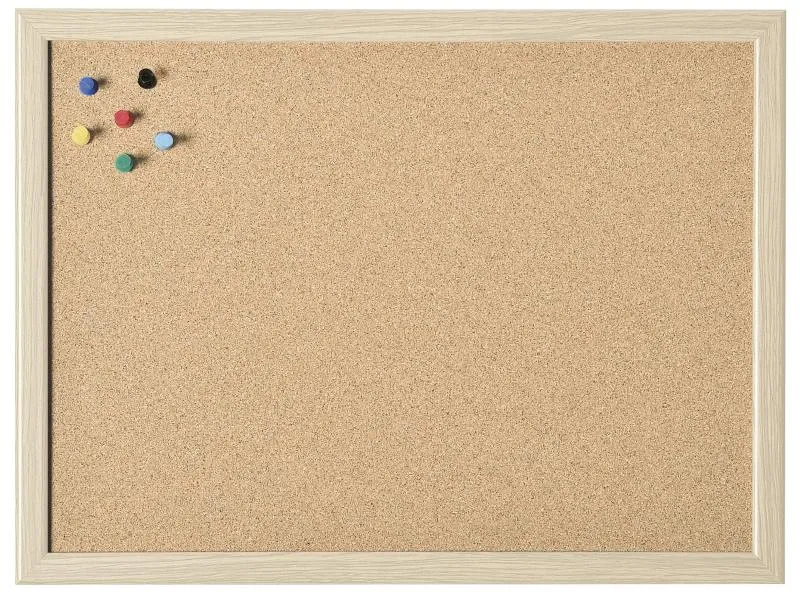 Magnetoplan Pinnwand mit Holzrahmen 40 cm x 30 cm, Braun Magnetoplan Pinnwand mit Holzrahmen 40 cm x 30 cm, Braun