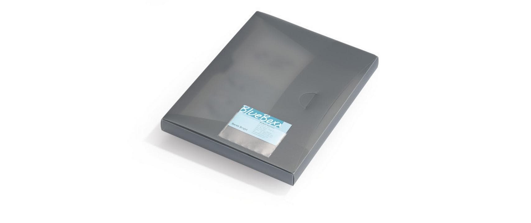 DURABLE Visitenkartenetui Selbstklebend 57 x 90 mm, 100 Stück