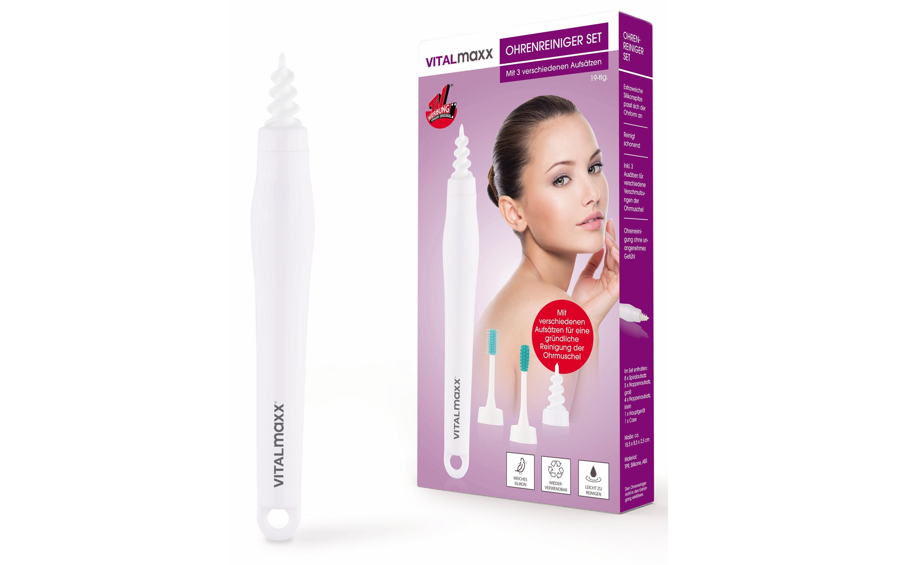 VITALmaxx Ohrenstäbchen Set 18-tlg. VITALmaxx Ohrenstäbchen Set 18-tlg.