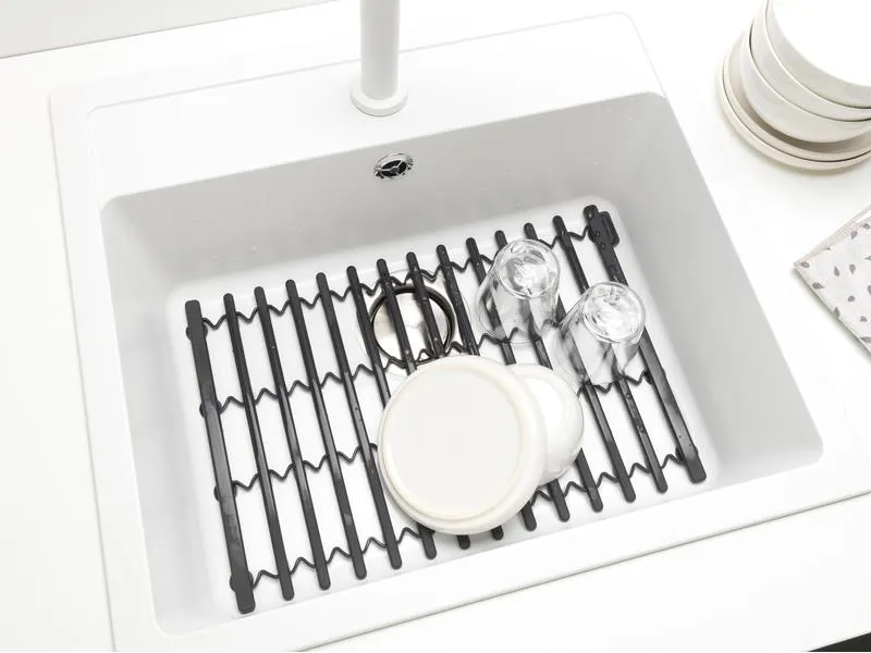 Brabantia Abtropfmatte Sink side Dunkelgrau Brabantia Abtropfmatte Sink side Dunkelgrau