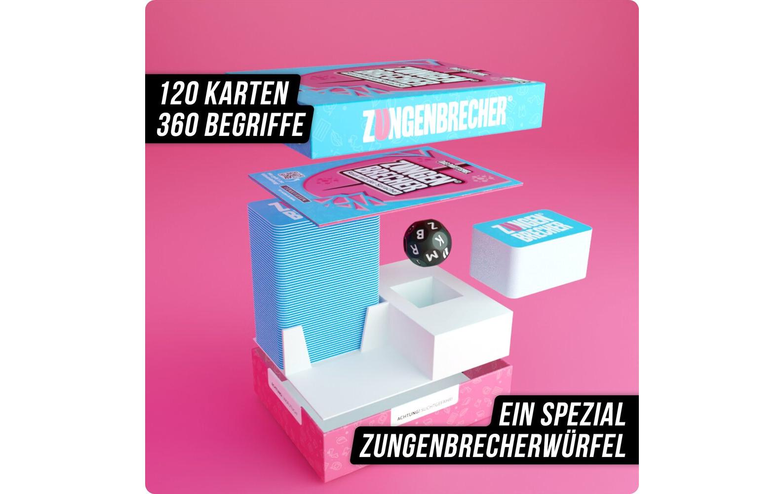 Denkriesen Partyspiel Zungenbrecher - «Raus mit der Sprache» -DE-