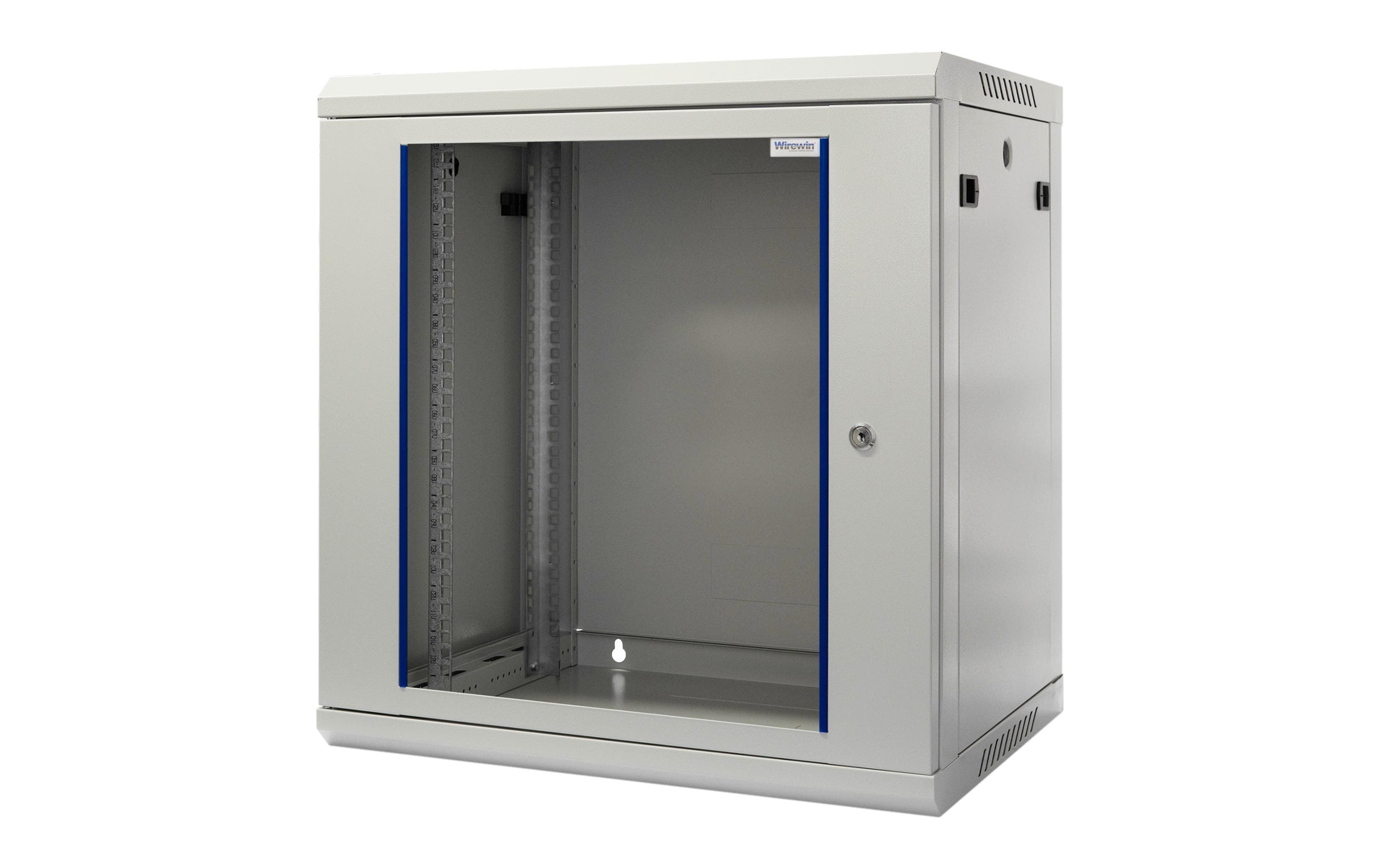 Wirewin Wandschrank 600X600X12U Pro 3rd Gen 19 / 12HE / Grau Wirewin Wandschrank 600X600X12U Pro 3rd Gen 19 / 12HE / Grau