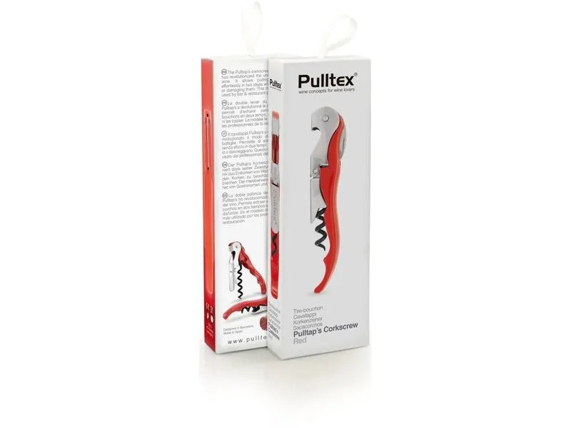 Pulltex Korkenzieher Classic Rot Pulltex Korkenzieher Classic Rot