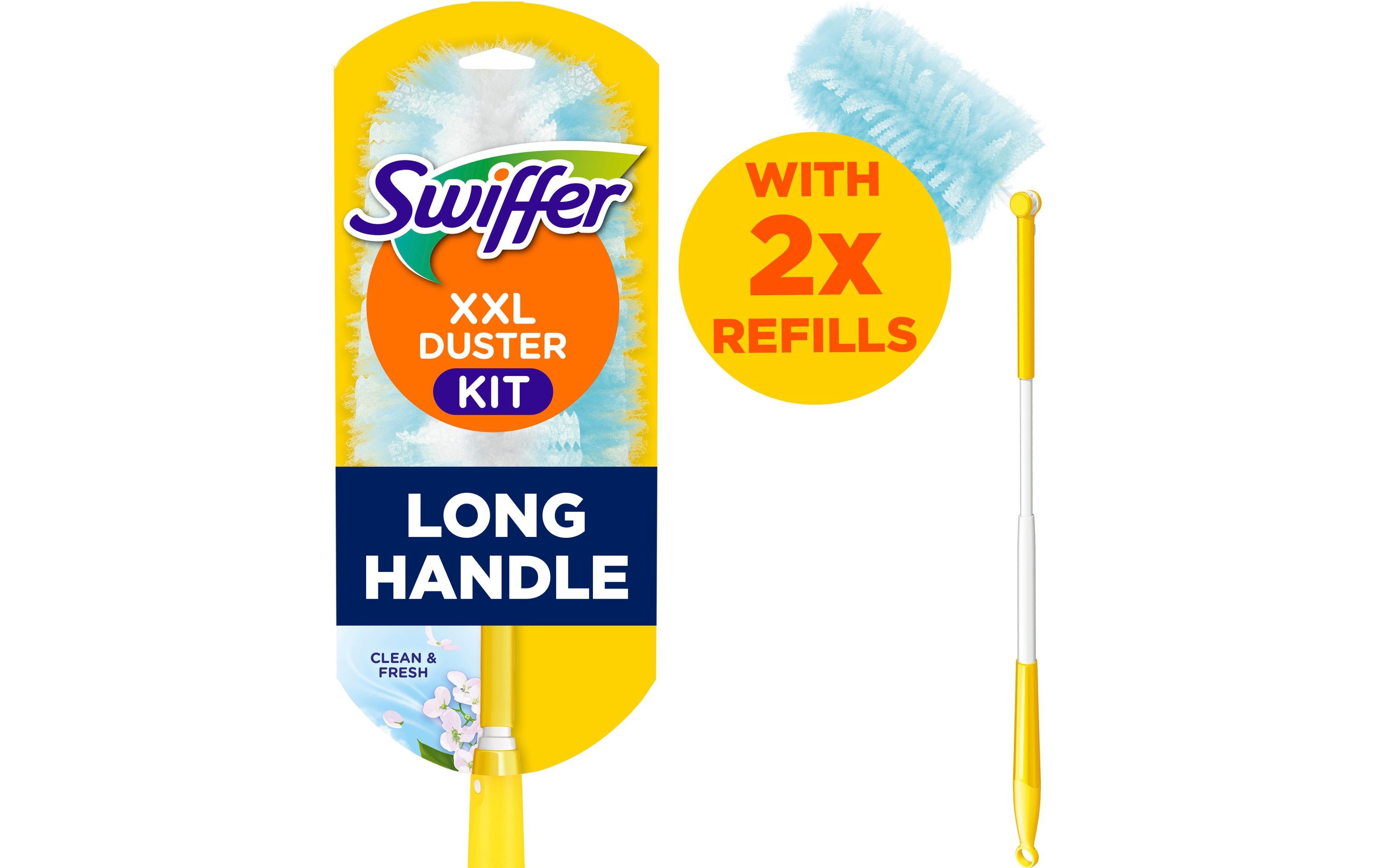 Swiffer Staubmagnet mit Hängevorrichtung XXL 2 Stück, Blau/Gelb