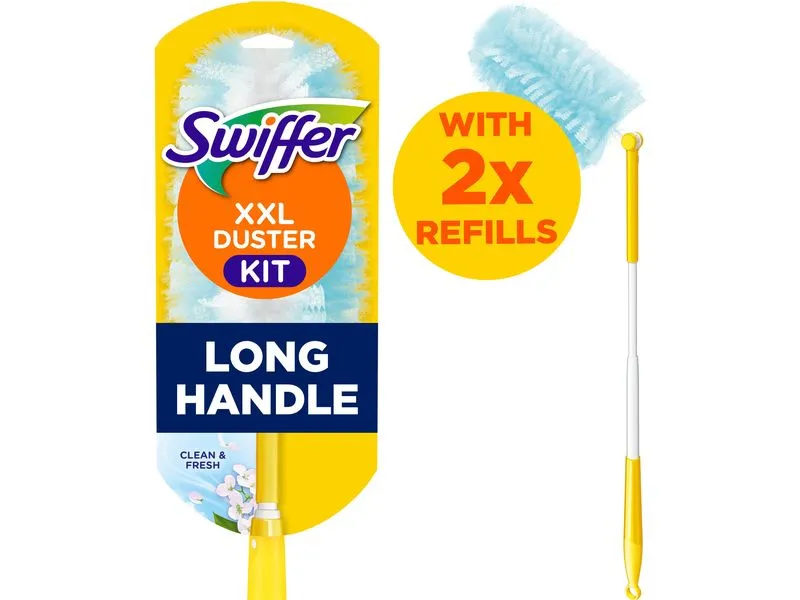 Swiffer Staubmagnet mit Hängevorrichtung XXL 2 Stück, Blau/Gelb Swiffer Staubmagnet mit Hängevorrichtung XXL 2 Stück, Blau/Gelb