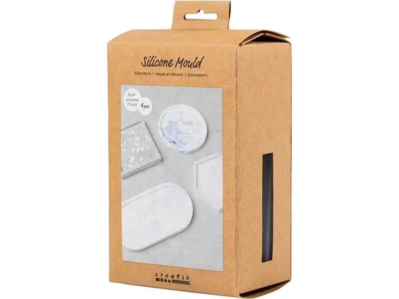 Creativ Company Giessform Silikon 4 Formen Creativ Company Giessform Silikon 4 Formen