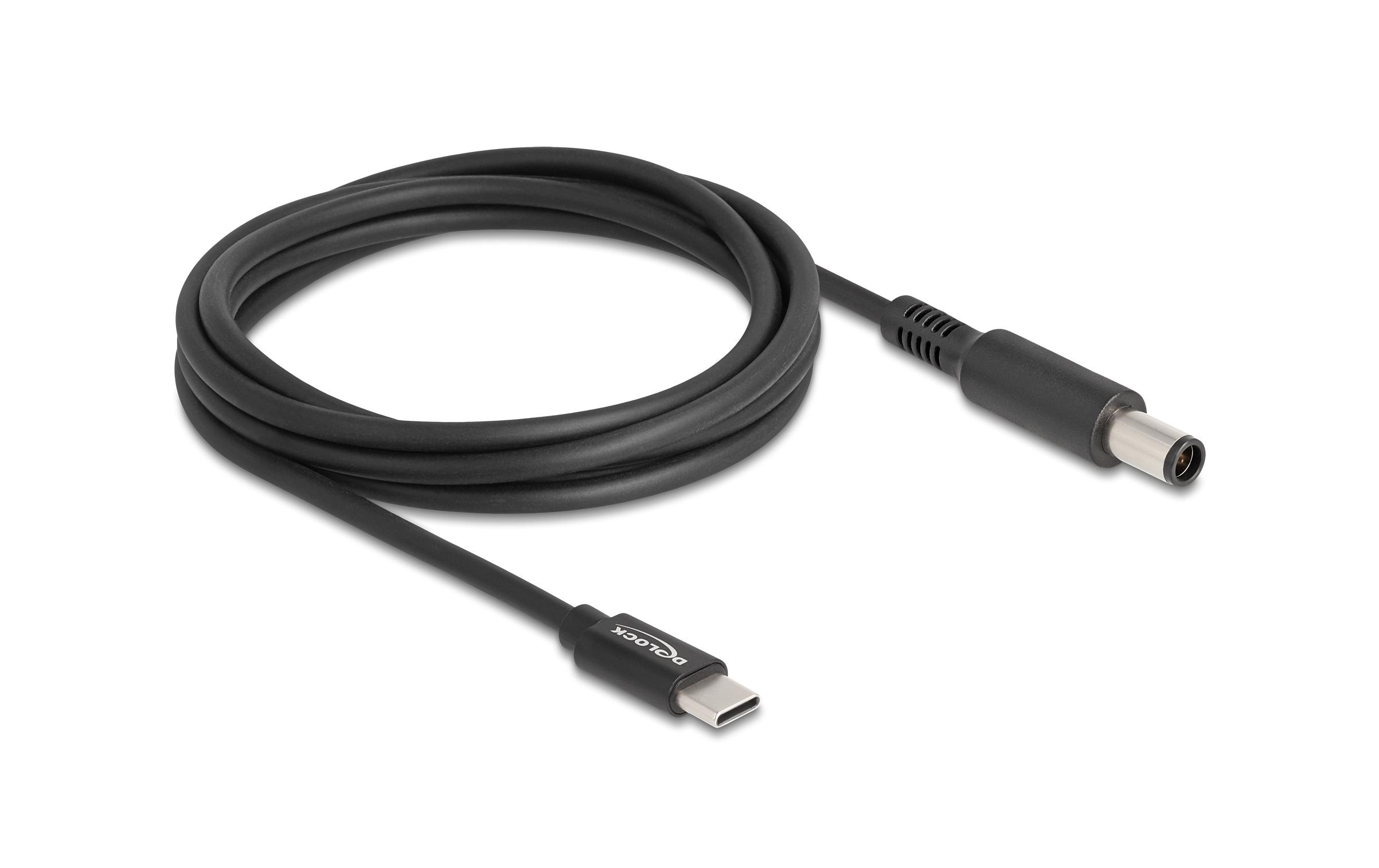 Delock Ladekabel USB-C zu Dell 7.4 x 5.0 mm Stecker 1.5 m