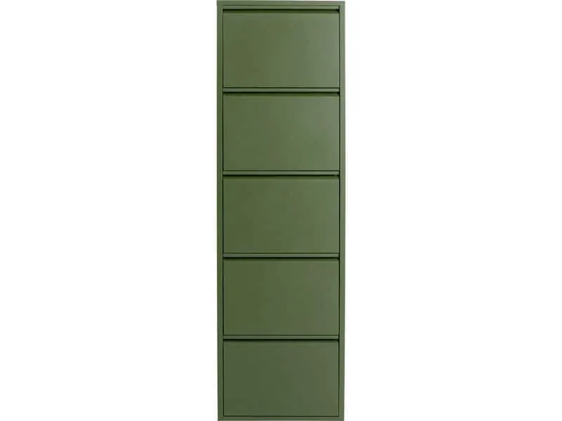 Kare Schuhschrank Paolo, Olive