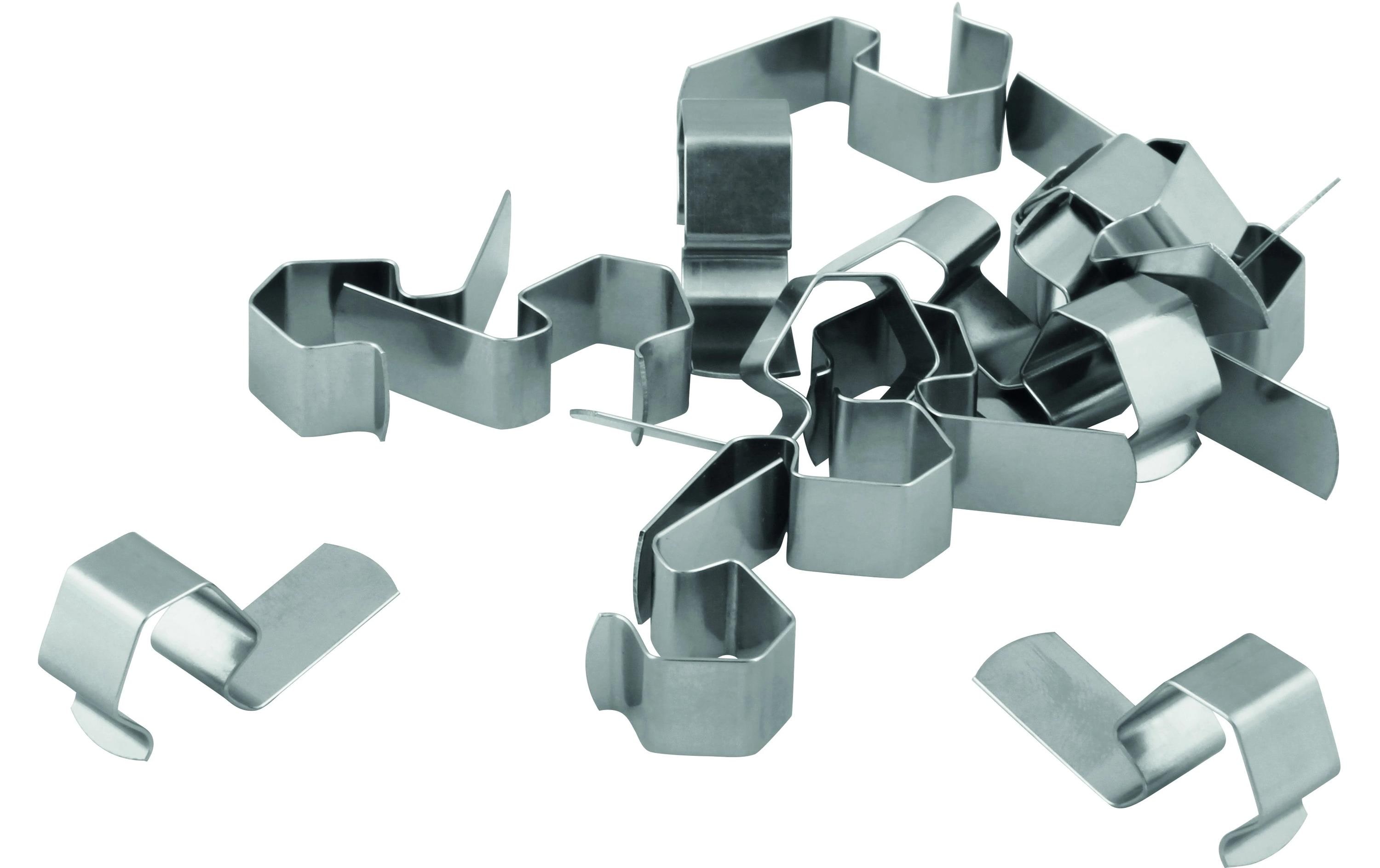 Dr.Oetker Verschlussclip 16 Stück, Silber