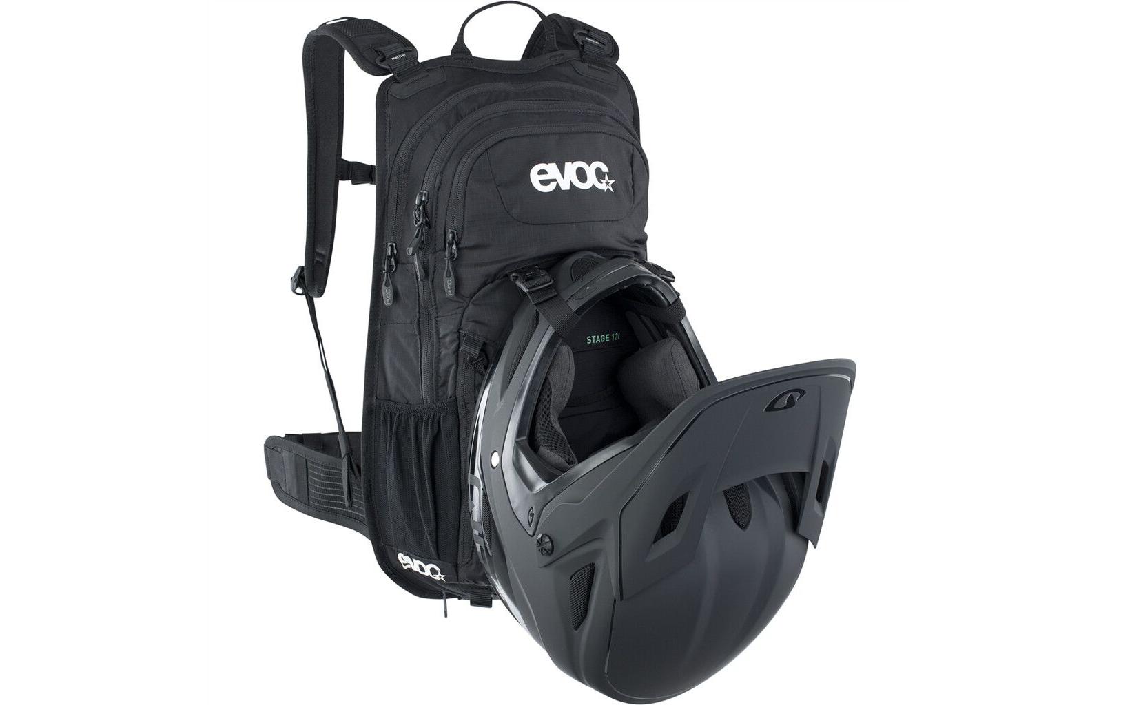 evoc Rucksack Stage 12 l, Schwarz