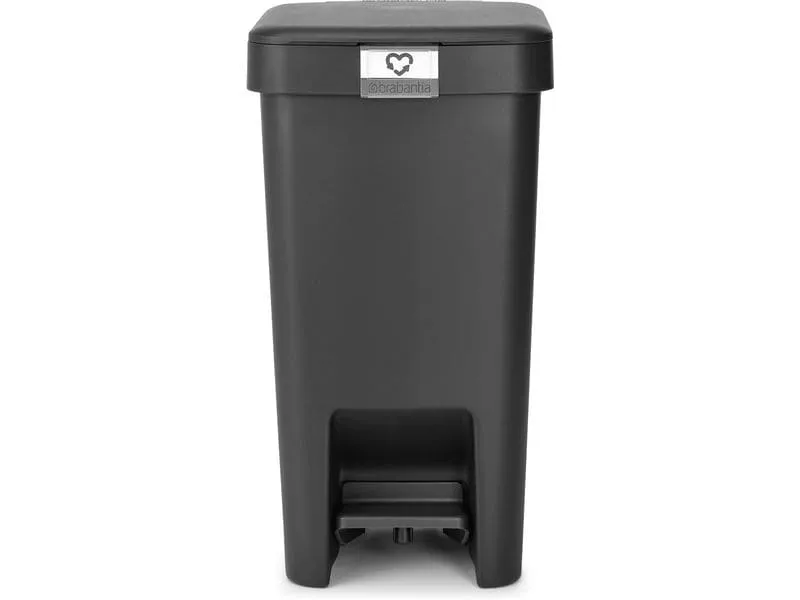 Brabantia Recyclingbehälter StepUp 10 l, Dunkelgrau