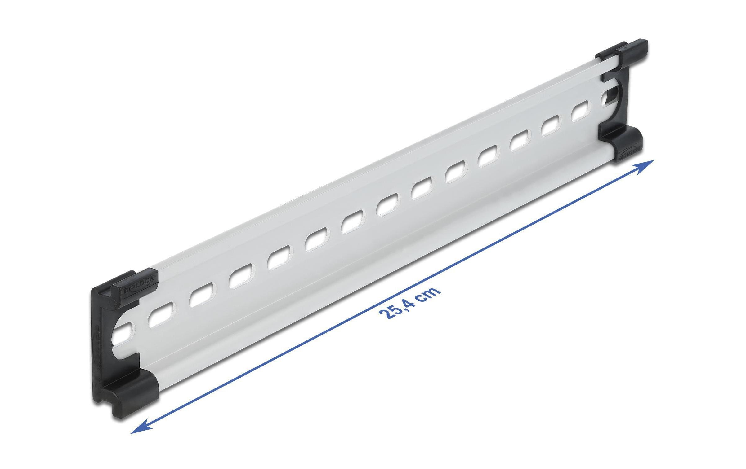 Delock Hutschiene/DIN Rail 35 x 7.5 mm, 10 aus Aluminium