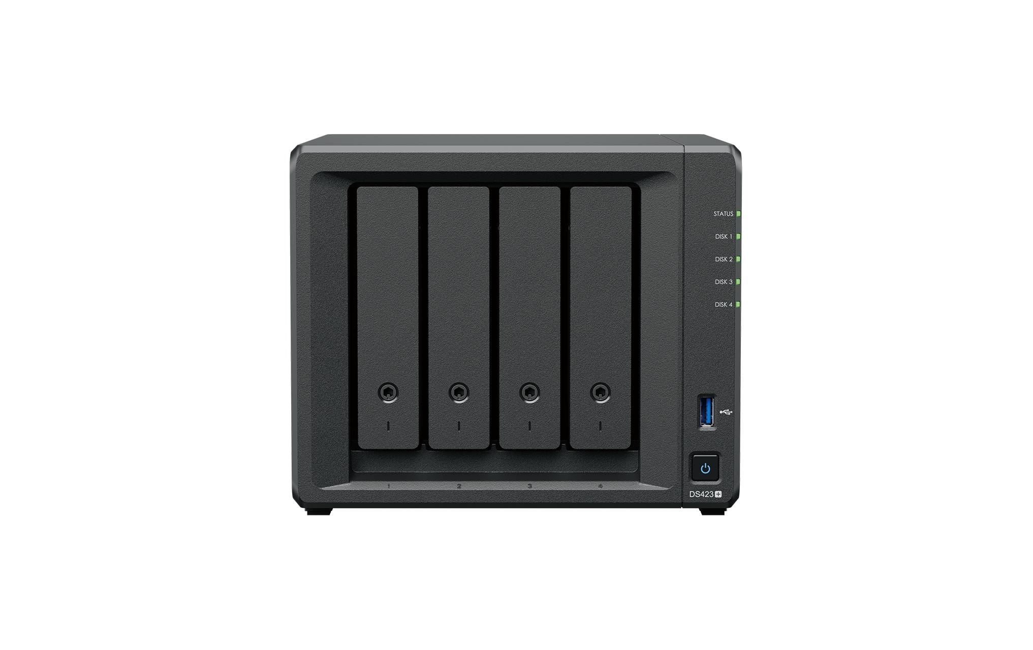 Synology NAS DiskStation DS423+ 4-bay Synology Plus HDD 32 TB