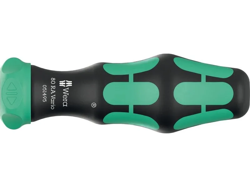 Wera 80 RA Vario Handhalter mit Ratschenfunktion, 6 x 113,5 mm Wera 80 RA Vario Handhalter mit Ratschenfunktion, 6 x 113,5 mm