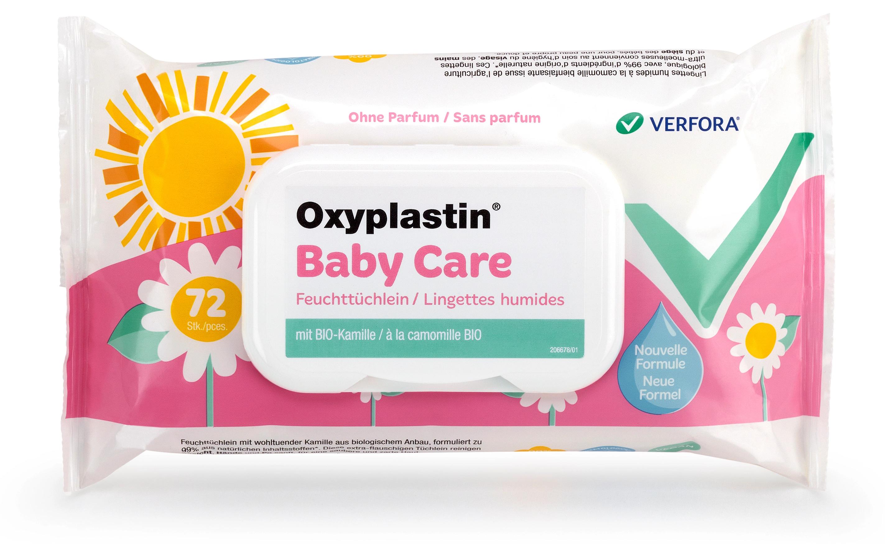 OXYPLASTIN Feuchttücher BabyCare 72 Stk.