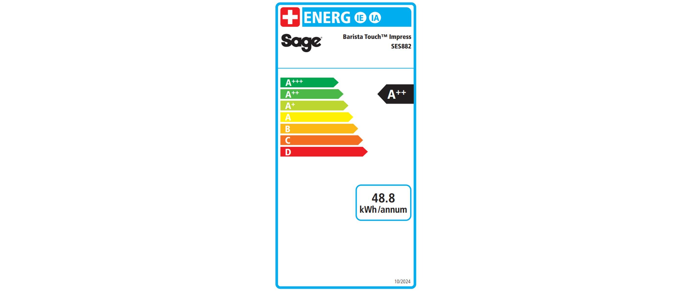 Sage the Barista Touch Impress Cold Black Truffle