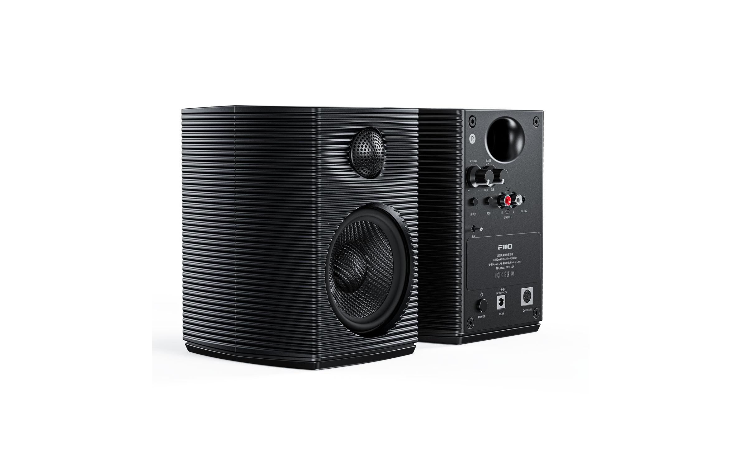 FiiO Regallautsprecher Paar SP3 Schwarz FiiO Regallautsprecher Paar SP3 Schwarz