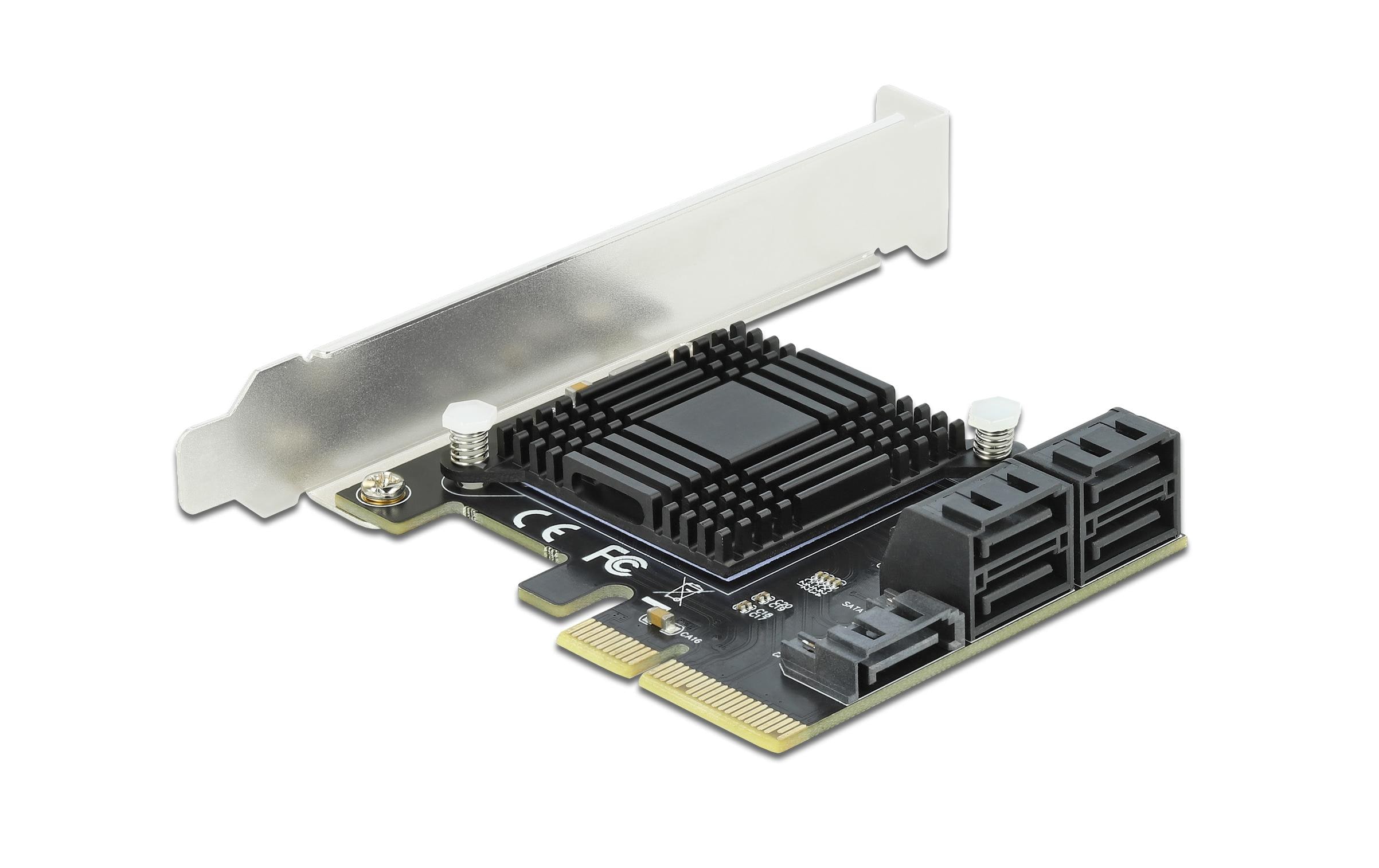 Delock SATA-Controller PCI-Ex4 - 5x SATA3 intern