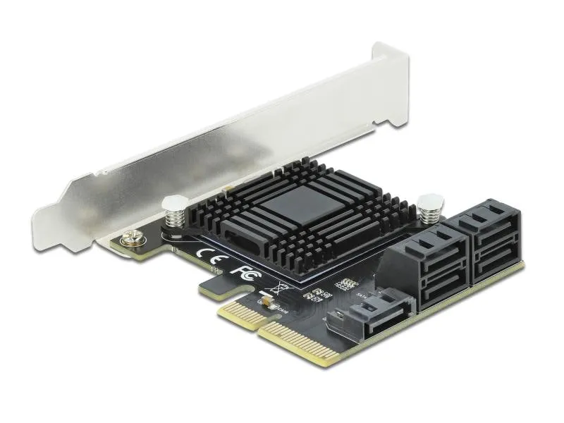 Delock SATA-Controller PCI-Ex4 - 5x SATA3 intern Delock SATA-Controller PCI-Ex4 - 5x SATA3 intern