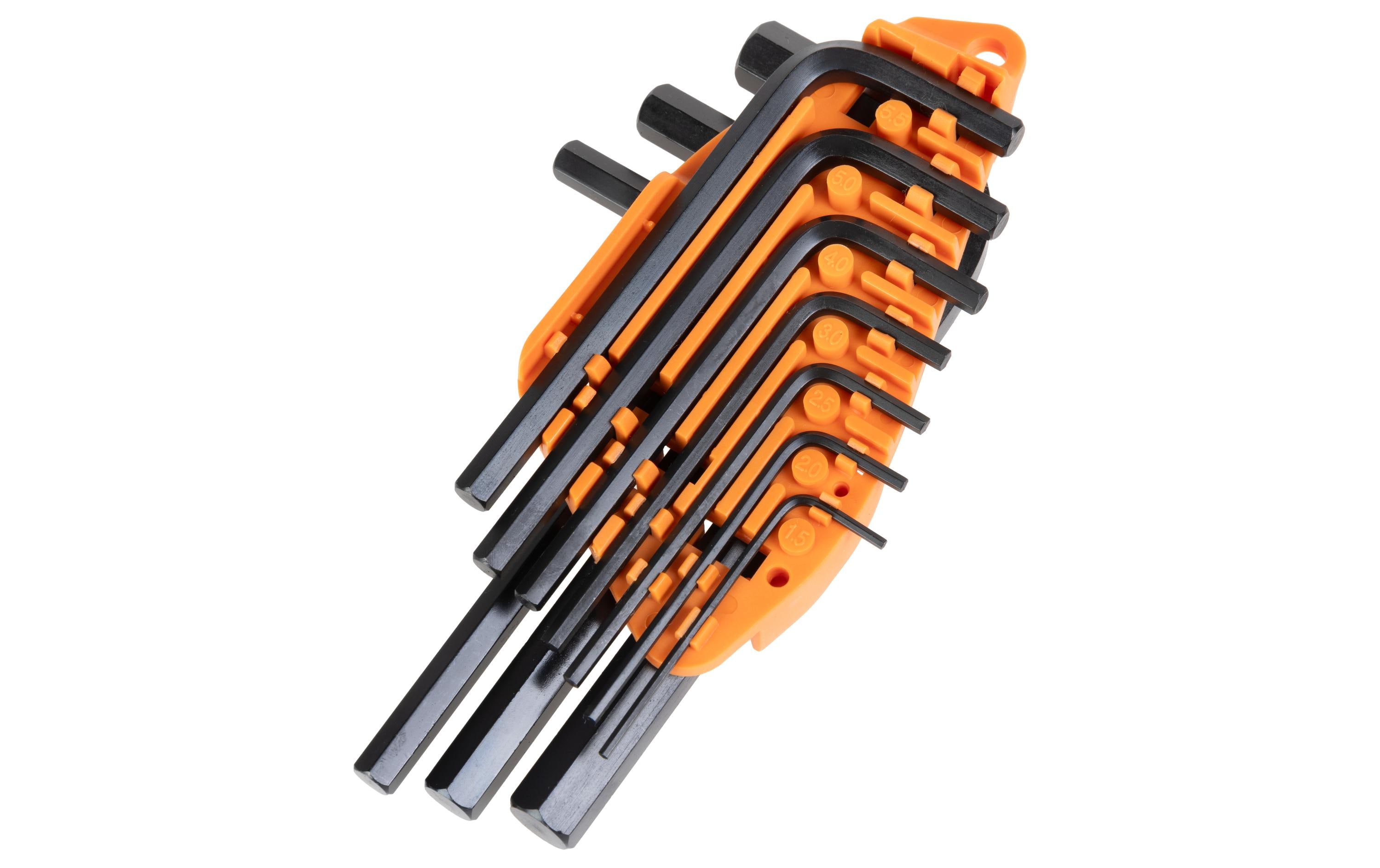 Krafter Winkelschlüssel-Set 1.5-10 mm Innensechskant Krafter Winkelschlüssel-Set 1.5-10 mm Innensechskant