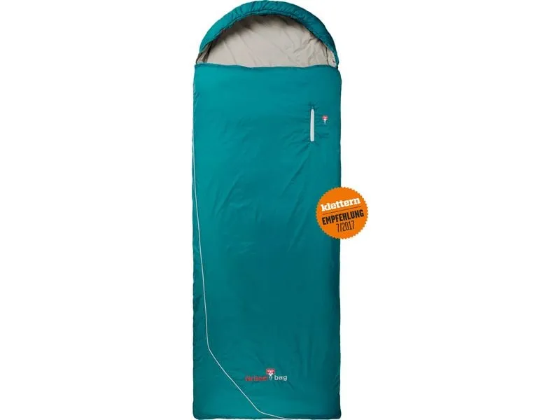 Grüezi Bag Schlafsack Wolle Camp Comfort 4 °C R 185 cm, Türkis Grüezi Bag Schlafsack Wolle Camp Comfort 4 °C R 185 cm, Türkis