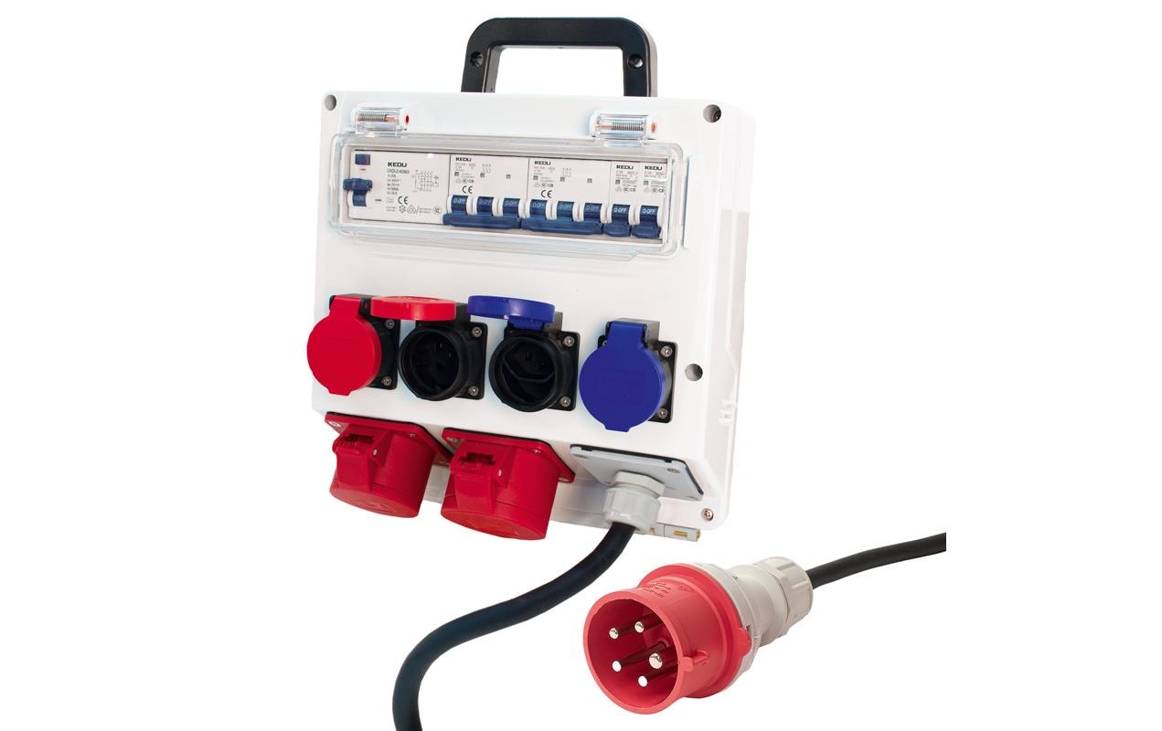 STEFFEN Baustromverteiler 16A IP44 6400 W