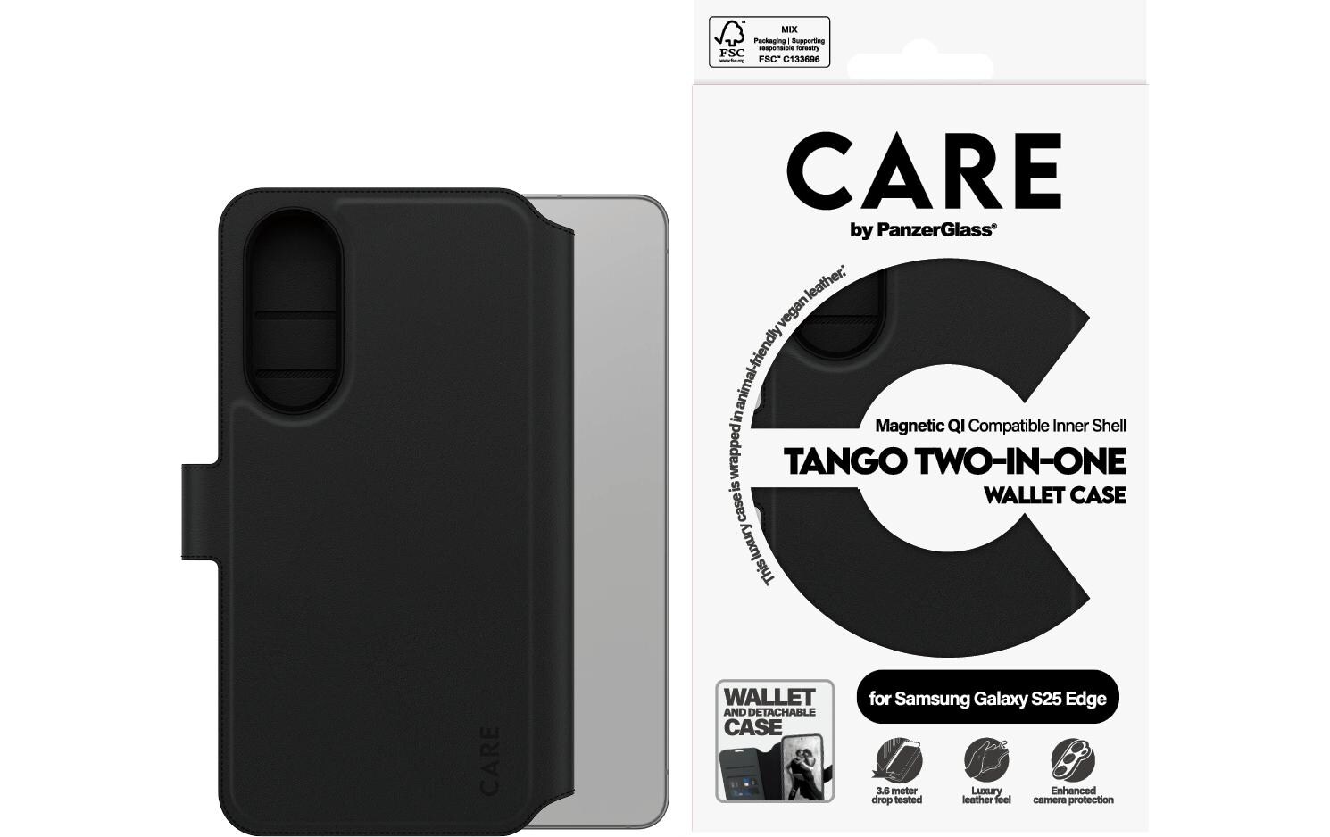 CARE Back Cover Feature Tango 2-in-1 Wallet
