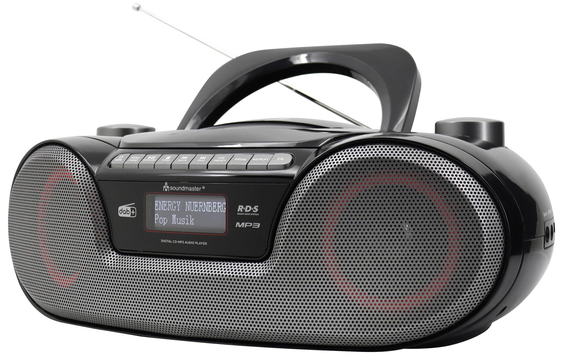 soundmaster DAB+ Radio SCD8300SW Schwarz