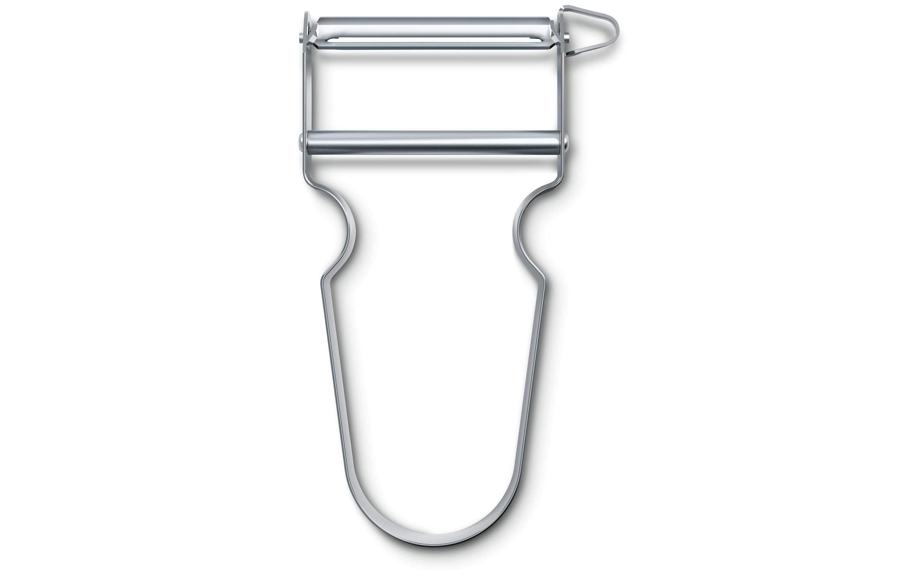 Victorinox Sparschäler Star mit geradem Schliff, Silber