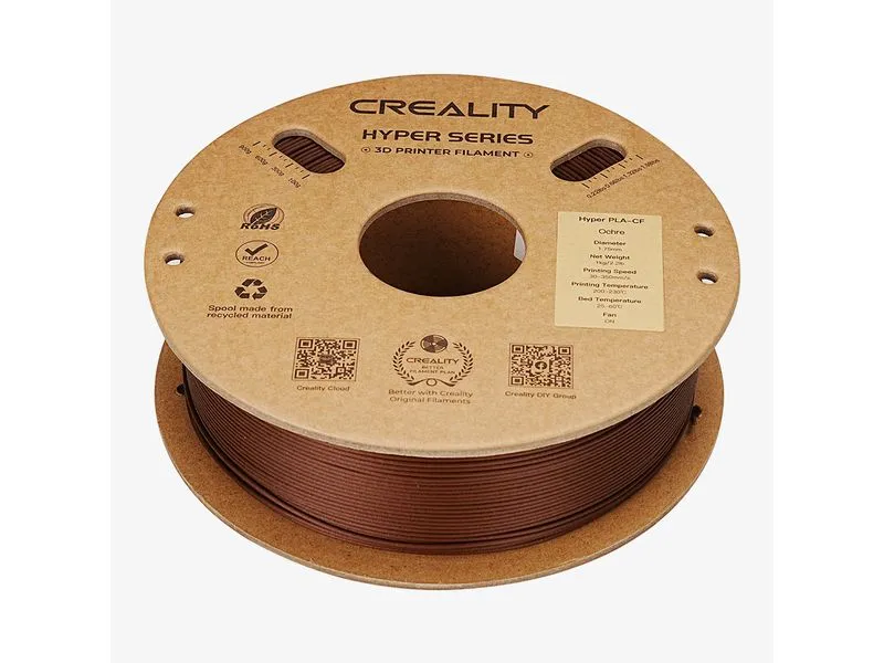 Creality Filament PLA Hyper Carbon Ocker, 1.75 mm, 1 kg Creality Filament PLA Hyper Carbon Ocker, 1.75 mm, 1 kg