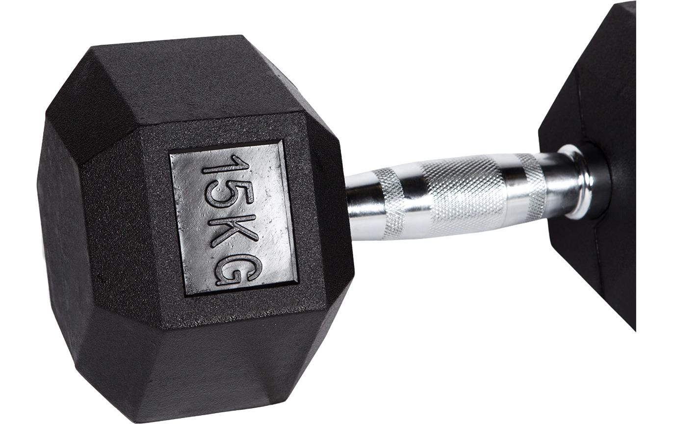 Fitcom Hex Dumbbell 15 kg