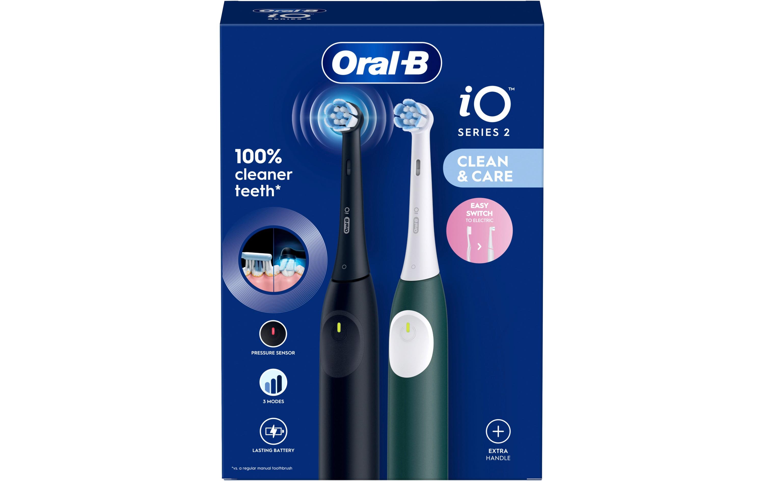 Oral-B Elektrische Zahnbürste iO Series2 Black/Green