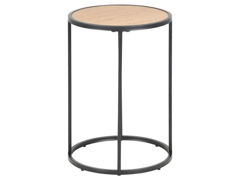 AC Design Beistelltisch Seaford Braun, Ø 40 x 55 cm AC Design Beistelltisch Seaford Braun, Ø 40 x 55 cm