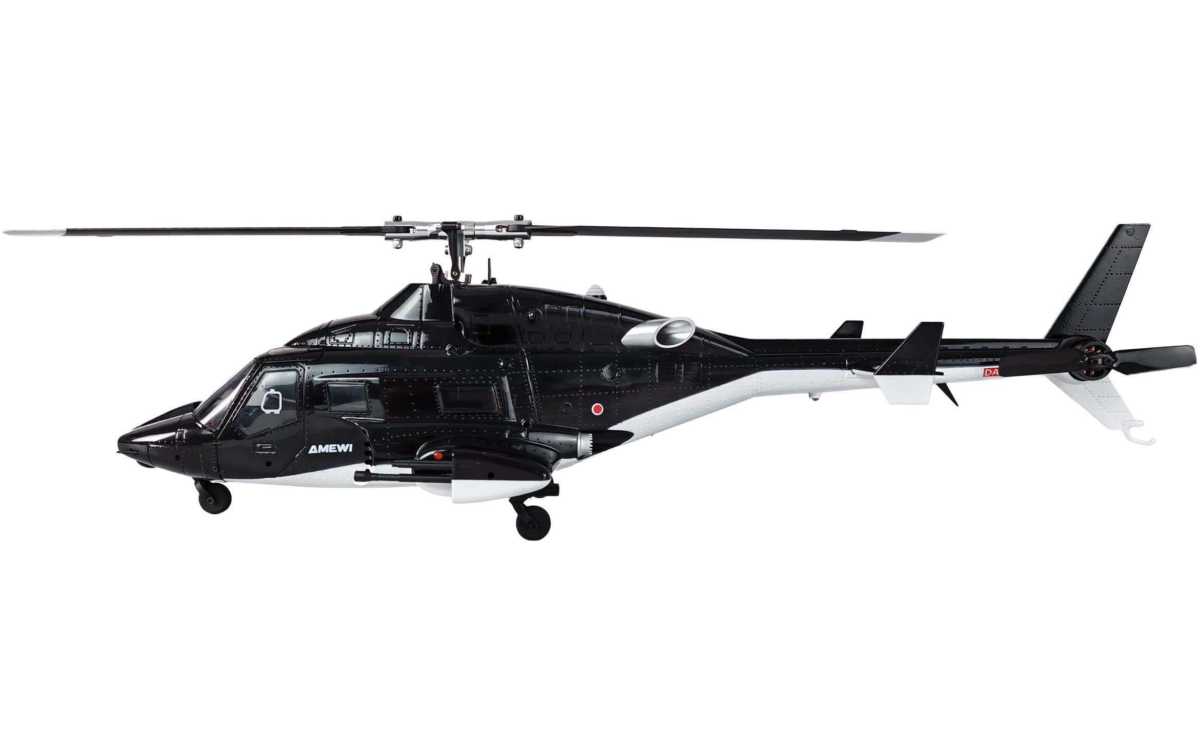 Amewi Helikopter Bell 222 Airwolf Pro GPS 8-Kanal 3D/6G RTF