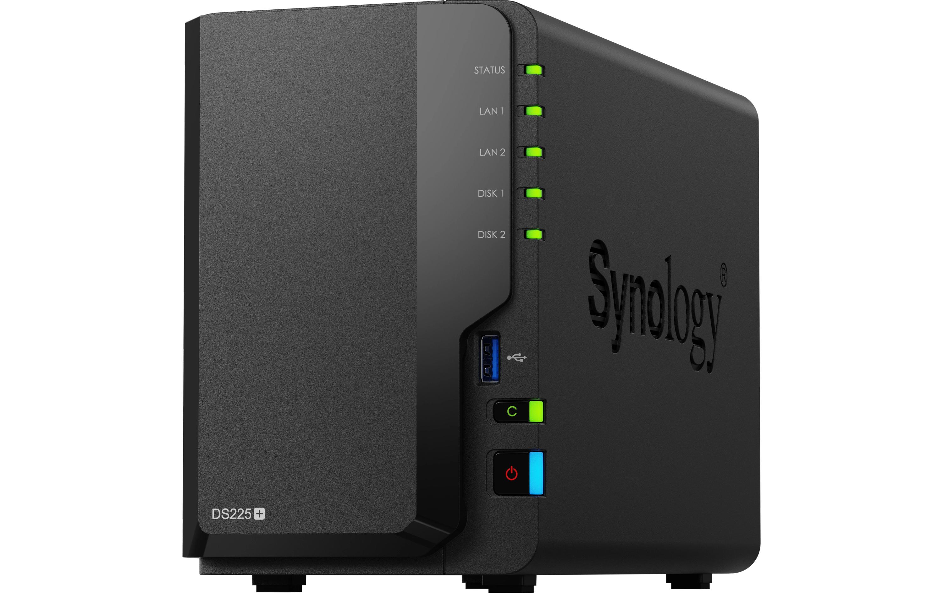 Synology NAS DiskStation DS225+ 2-bay Synology NAS DiskStation DS225+ 2-bay