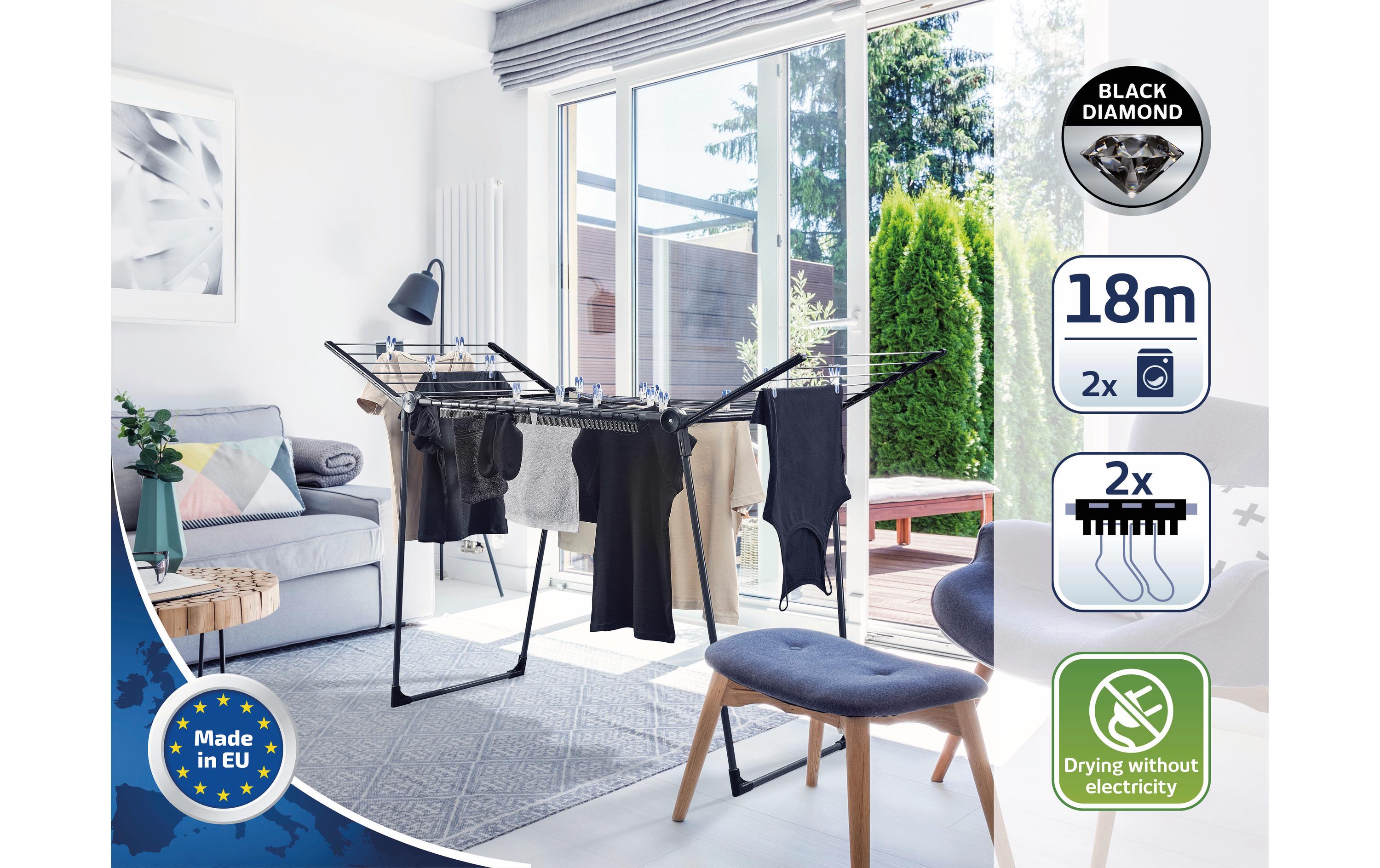 Leifheit Standtrockner Pegasus 180 Slim 18 m